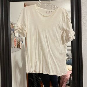 White Loft T-shirt size small